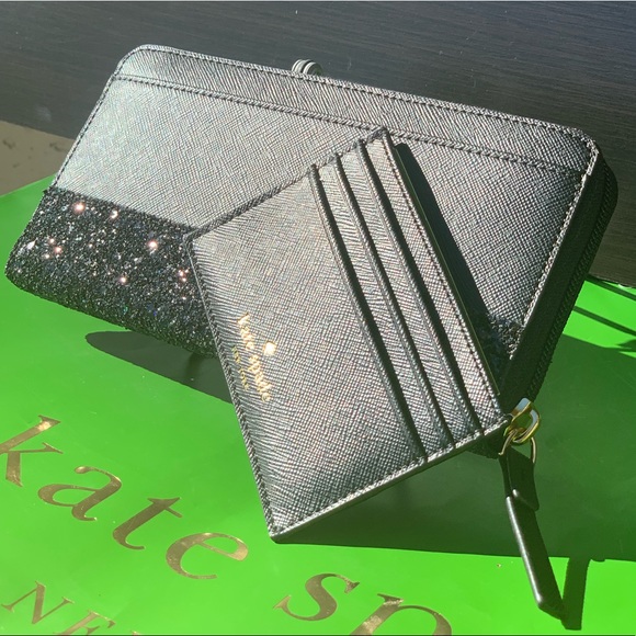 Kate Spade Neda Greta Court Zip Around Wallet Set - Picture 5 of 7